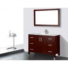 Adornus AMADIS-48 WN - Amadis Vanity, Walnut, 48''